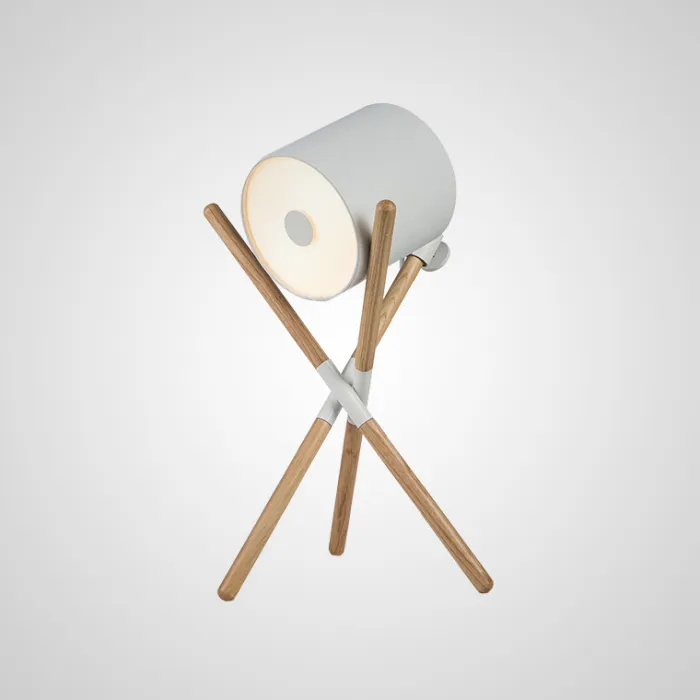 Настольная лампа SHIFT LAMP Light Brown White от ImperiumLoft
