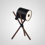 Настольная лампа SHIFT LAMP Dark Brown Black от ImperiumLoft