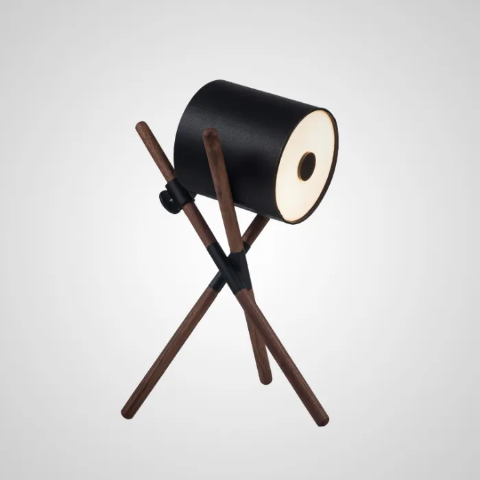 Настольная лампа SHIFT LAMP Dark Brown Black от ImperiumLoft