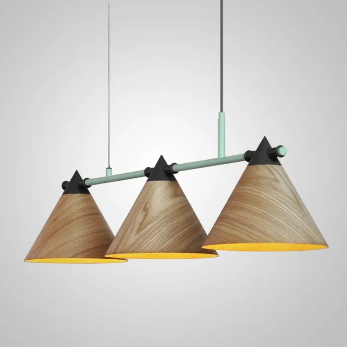 Подвесной реечный светильник CONE 4 Brown от ImperiumLoft