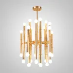 Подвесная рядная люстра CONSTA L30 Gold от ImperiumLoft