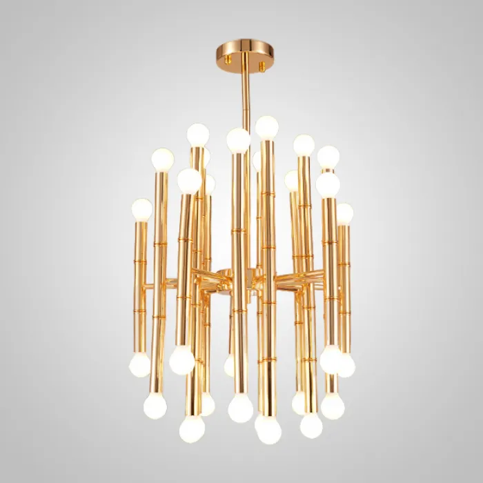 Подвесная рядная люстра CONSTA L30 Gold от ImperiumLoft