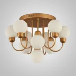 Люстра на штанге DUM L10 White от ImperiumLoft