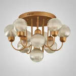 Люстра на штанге DUM L10 Transparent от ImperiumLoft