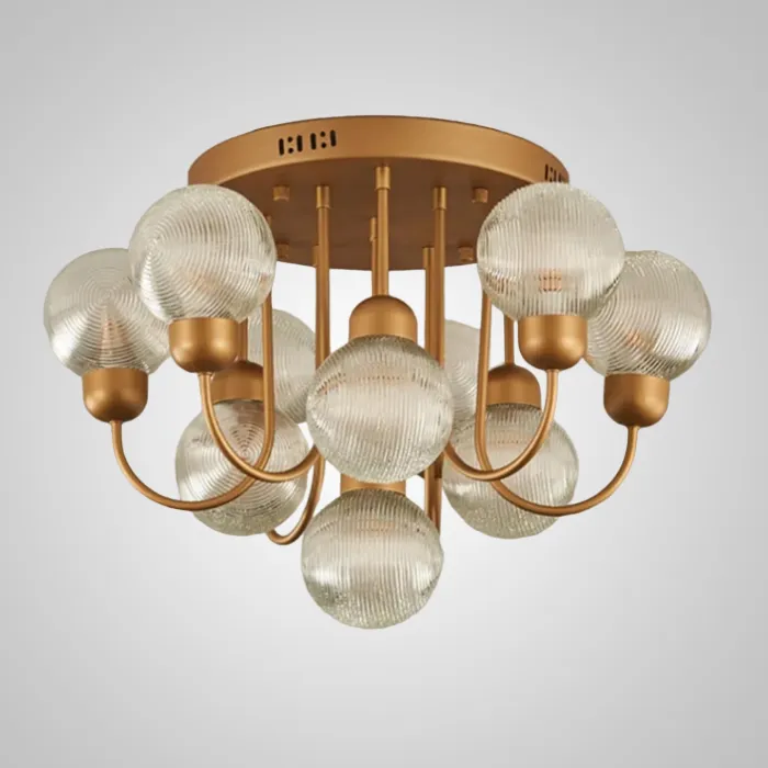 Люстра на штанге DUM L10 Transparent от ImperiumLoft