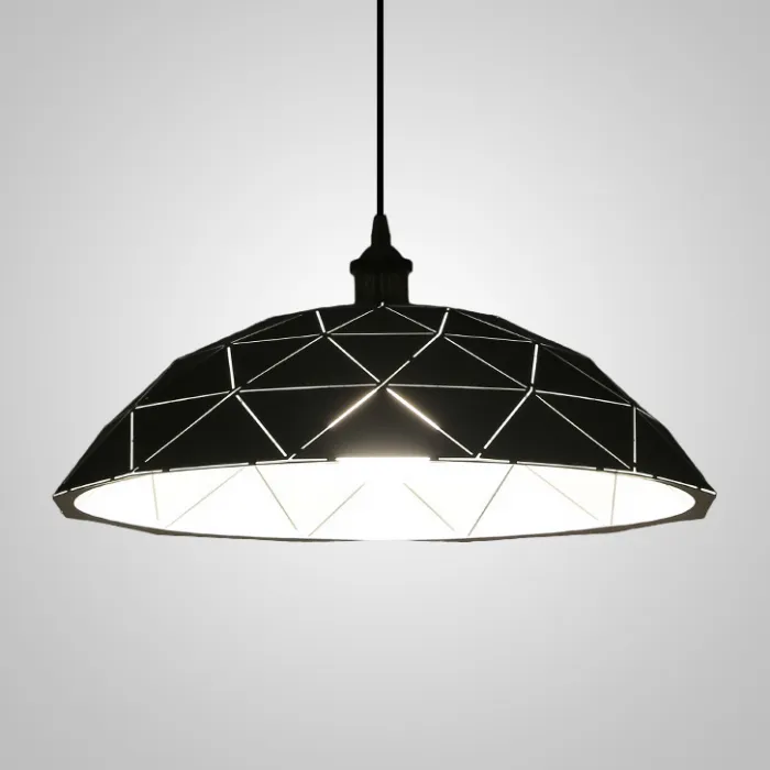 Подвесной светильник HOOD D40 Black White от ImperiumLoft