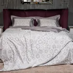 Покрывало 'Ажур' 240х260см серое от ImperiumLoft