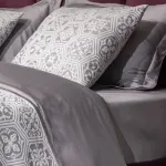 Покрывало 'Ажур' 240х260см серое от ImperiumLoft