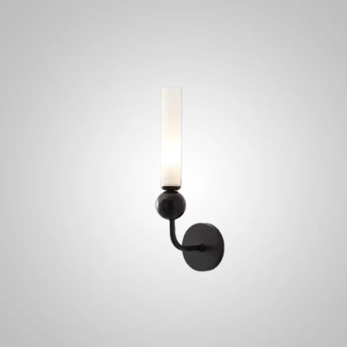 Настенный светильник CYLINDER WALL H36 Black от ImperiumLoft