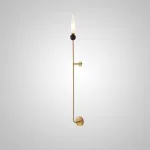 Настенный светильник CYLINDER WALL H115 Brass от ImperiumLoft