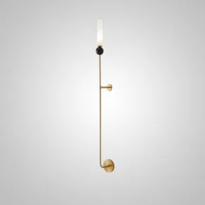 Настенный светильник CYLINDER WALL H115 Brass