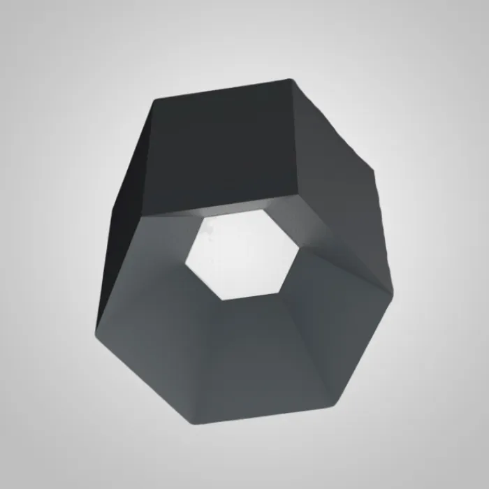Потолочный светильник HEXAGON B H15 Grey от ImperiumLoft