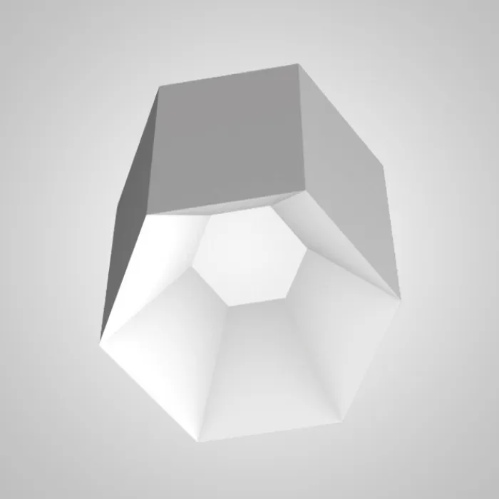 Потолочный светильник HEXAGON B H25 White от ImperiumLoft