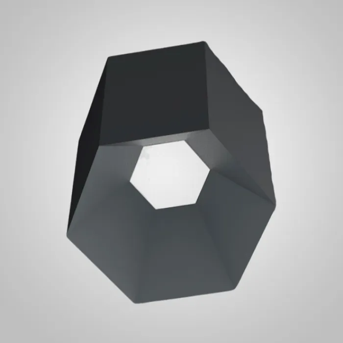 Потолочный светильник HEXAGON B H25 Grey от ImperiumLoft