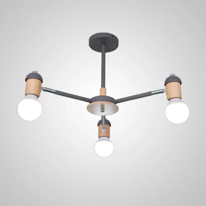 Люстра на штанге MERE D55 Grey от ImperiumLoft