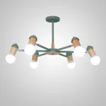 Люстра на штанге MERE D80 Green от ImperiumLoft
