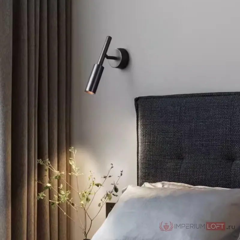 Настенный светильник BERNARD B WALL Black от ImperiumLoft