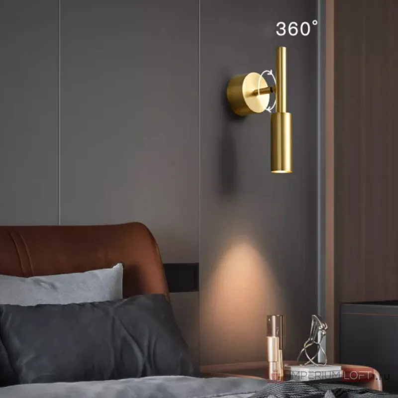 Настенный светильник BERNARD B WALL Black от ImperiumLoft