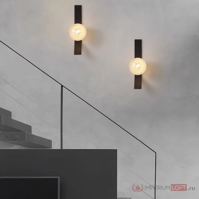 Бра LEROY LEEN WALL H62 Bronze от ImperiumLoft