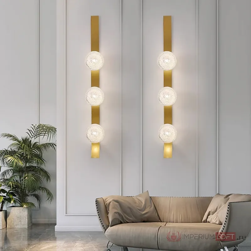 Бра LEROY LEEN WALL H62 Bronze от ImperiumLoft