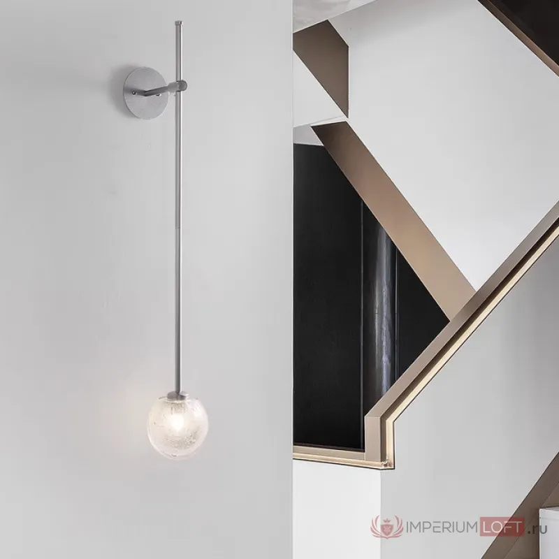 Бра LEROY WALL Black от ImperiumLoft