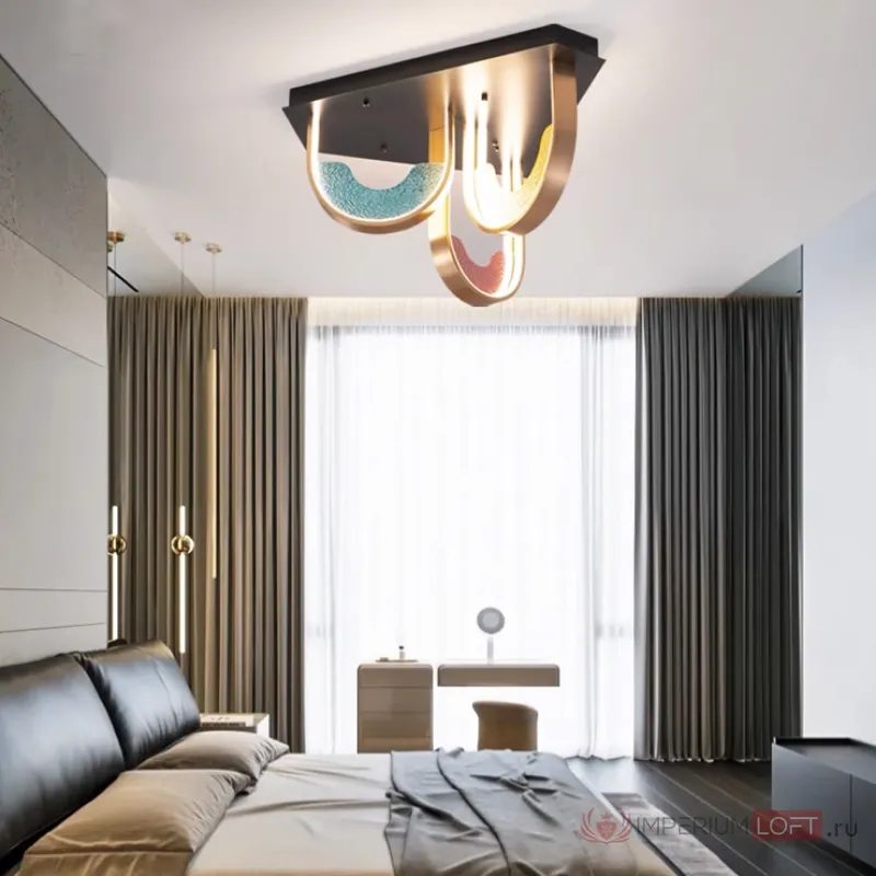 Потолочная люстра VITRAGE CH S от ImperiumLoft