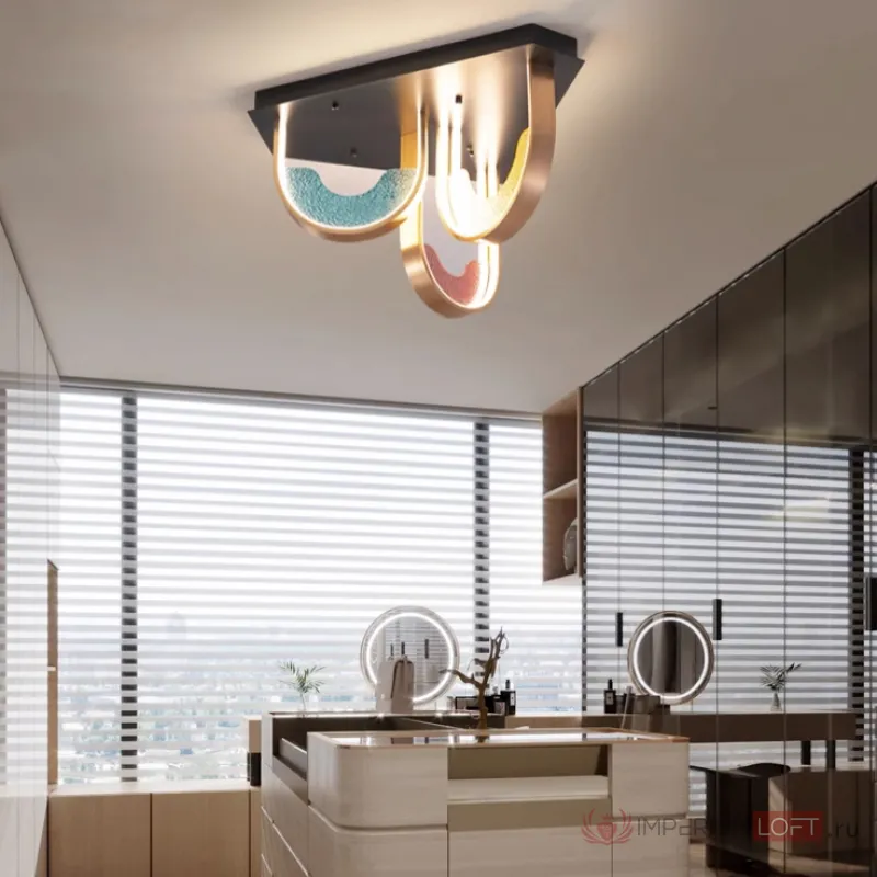 Потолочная люстра VITRAGE CH S от ImperiumLoft