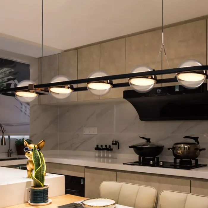 Реечный, рядный светильник SATURNA LONG от ImperiumLoft