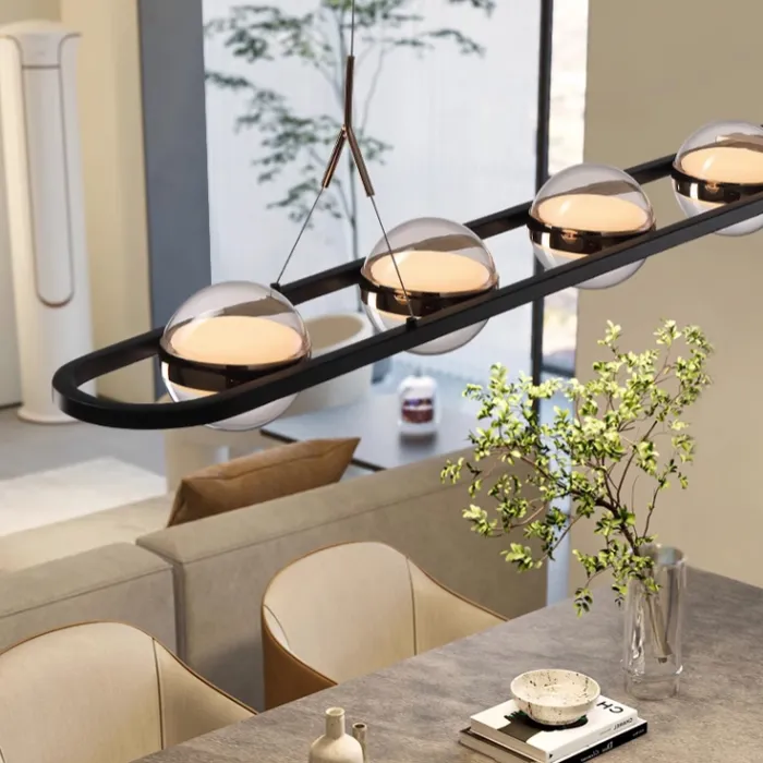 Реечный, рядный светильник SATURNA LONG от ImperiumLoft