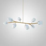 Реечный, рядный светильник LILLY L Blue от ImperiumLoft
