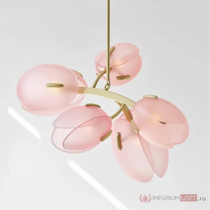 Реечный, рядный светильник LILLY L Blue от ImperiumLoft