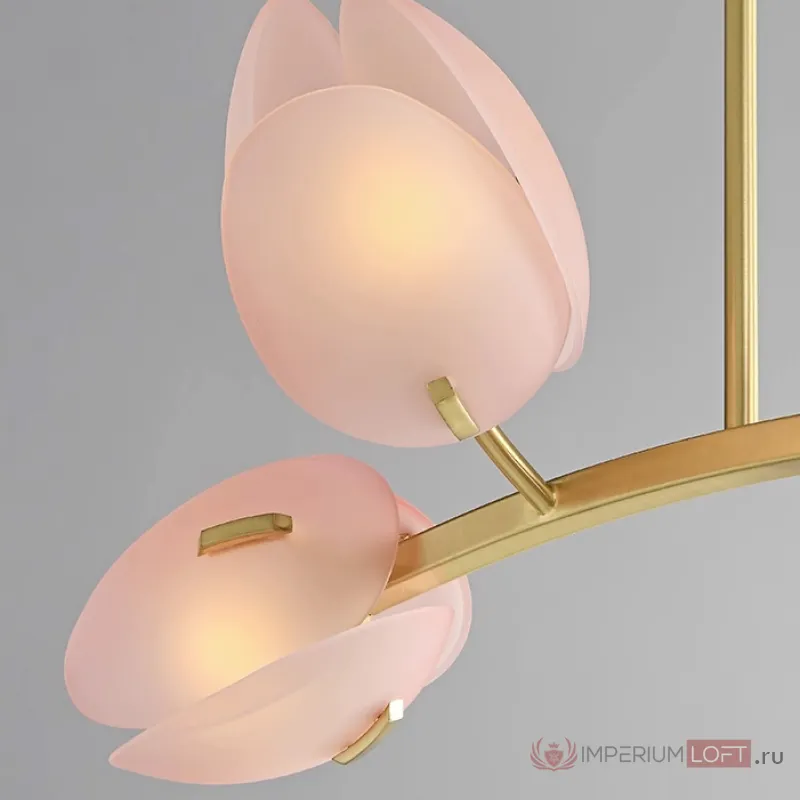 Реечный, рядный светильник LILLY L Blue от ImperiumLoft