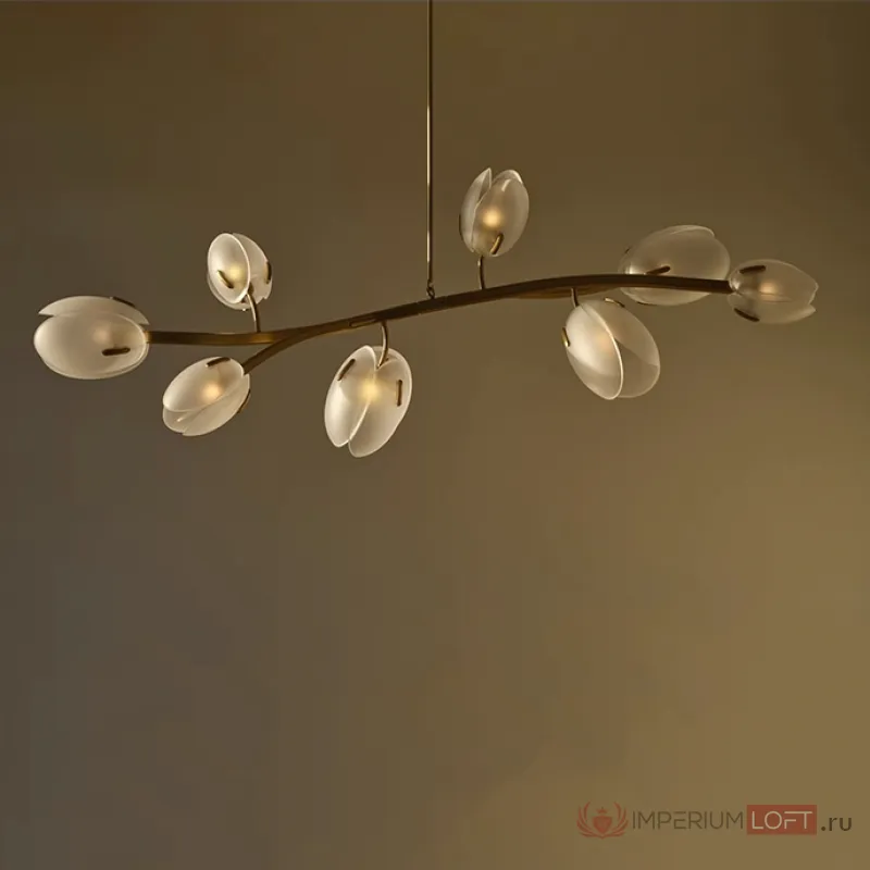 Реечный, рядный светильник LILLY L Blue от ImperiumLoft