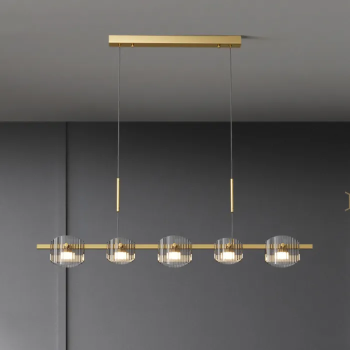 Подвесной светильник NICOLETTA D LONG L100 Brass от ImperiumLoft