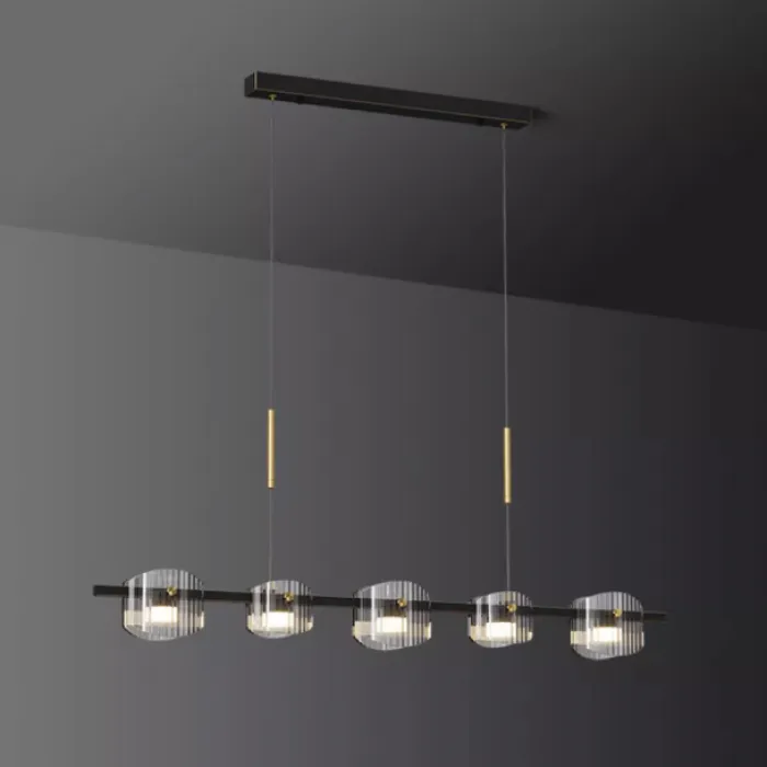 Подвесной светильник NICOLETTA D LONG L100 Black от ImperiumLoft
