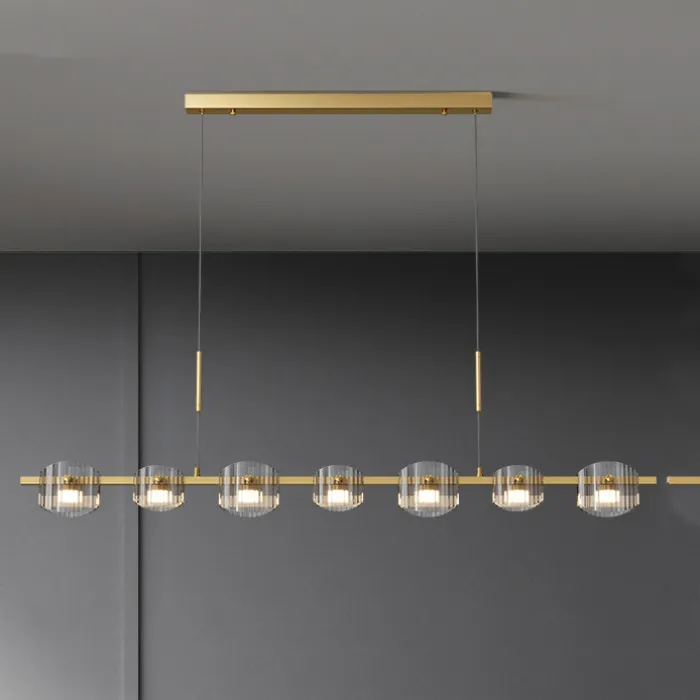 Подвесной светильник NICOLETTA D LONG L130 Brass от ImperiumLoft