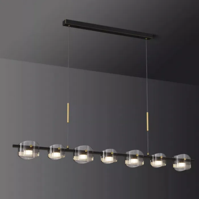 Подвесной светильник NICOLETTA D LONG L130 Black от ImperiumLoft