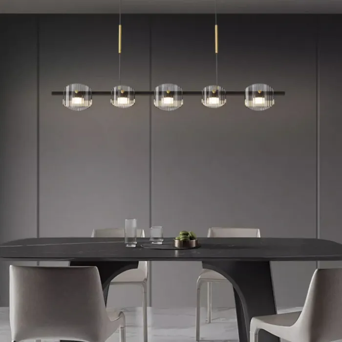 Подвесной светильник NICOLETTA D LONG L100 Black от ImperiumLoft
