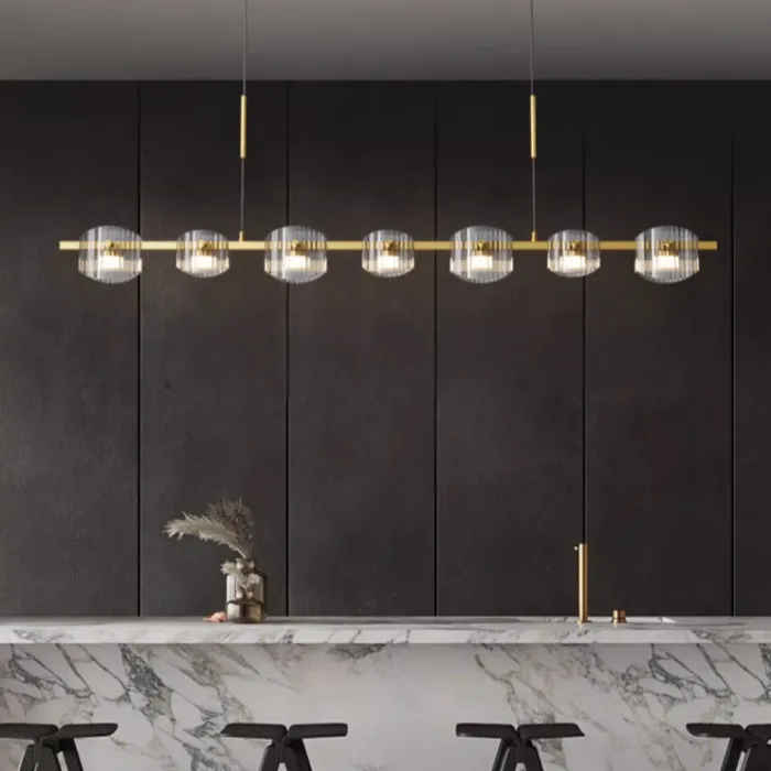 Подвесной светильник NICOLETTA D LONG L100 Black от ImperiumLoft