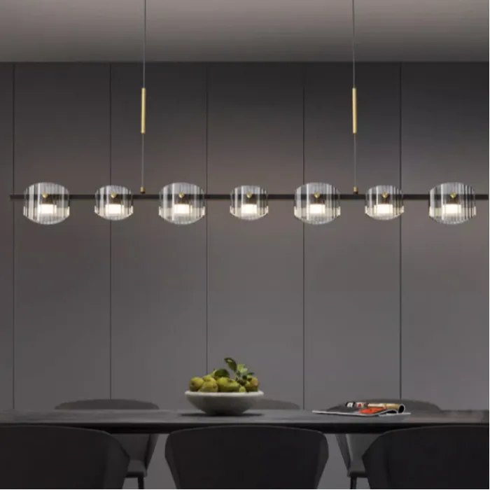 Подвесной светильник NICOLETTA D LONG L100 Black от ImperiumLoft