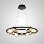 Кольцевые люстры и светильники SATURNA CH D60 от ImperiumLoft