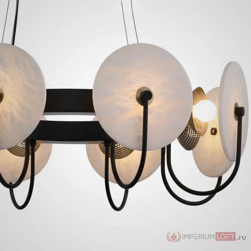 Кольцевые люстры и светильники LAMBERT CH D81 от ImperiumLoft