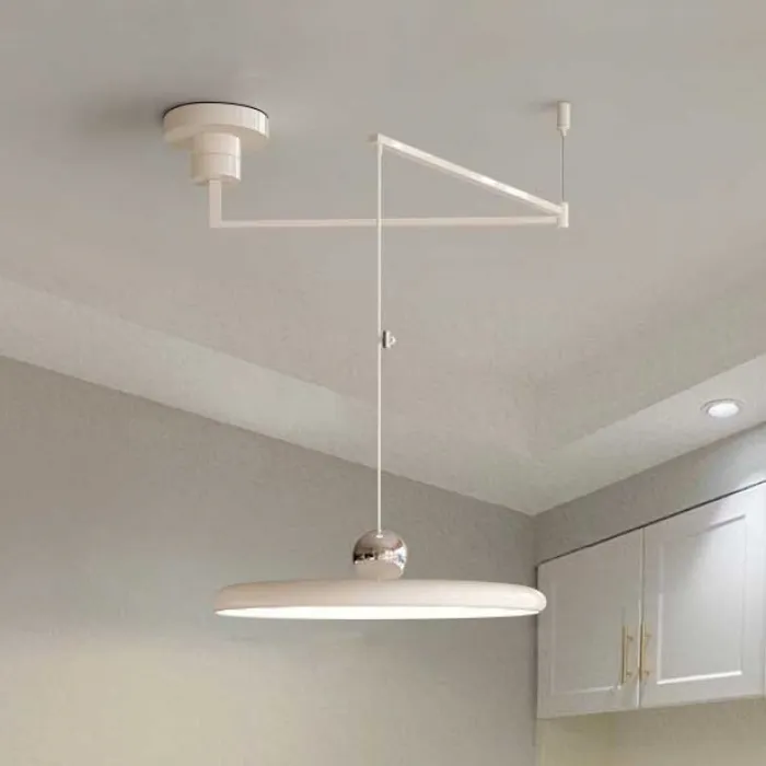 Подвесной светильник DEGREE White Chrome от ImperiumLoft
