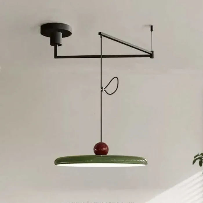 Подвесной светильник DEGREE Green Black от ImperiumLoft