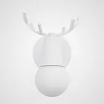 Бра с рожками DEER A White от ImperiumLoft