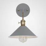 Бра с подвесным плафоном BRAID WALL Gray от ImperiumLoft