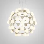 Подвесная люстра MESH D65 White от ImperiumLoft