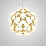Подвесная люстра MESH D65 Gold от ImperiumLoft