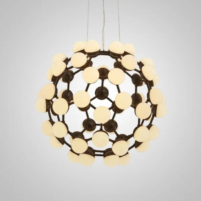 Подвесная люстра MESH D65 Black от ImperiumLoft