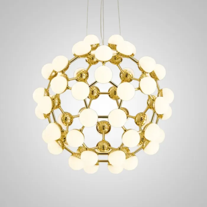 Подвесная люстра MESH D75 Gold от ImperiumLoft